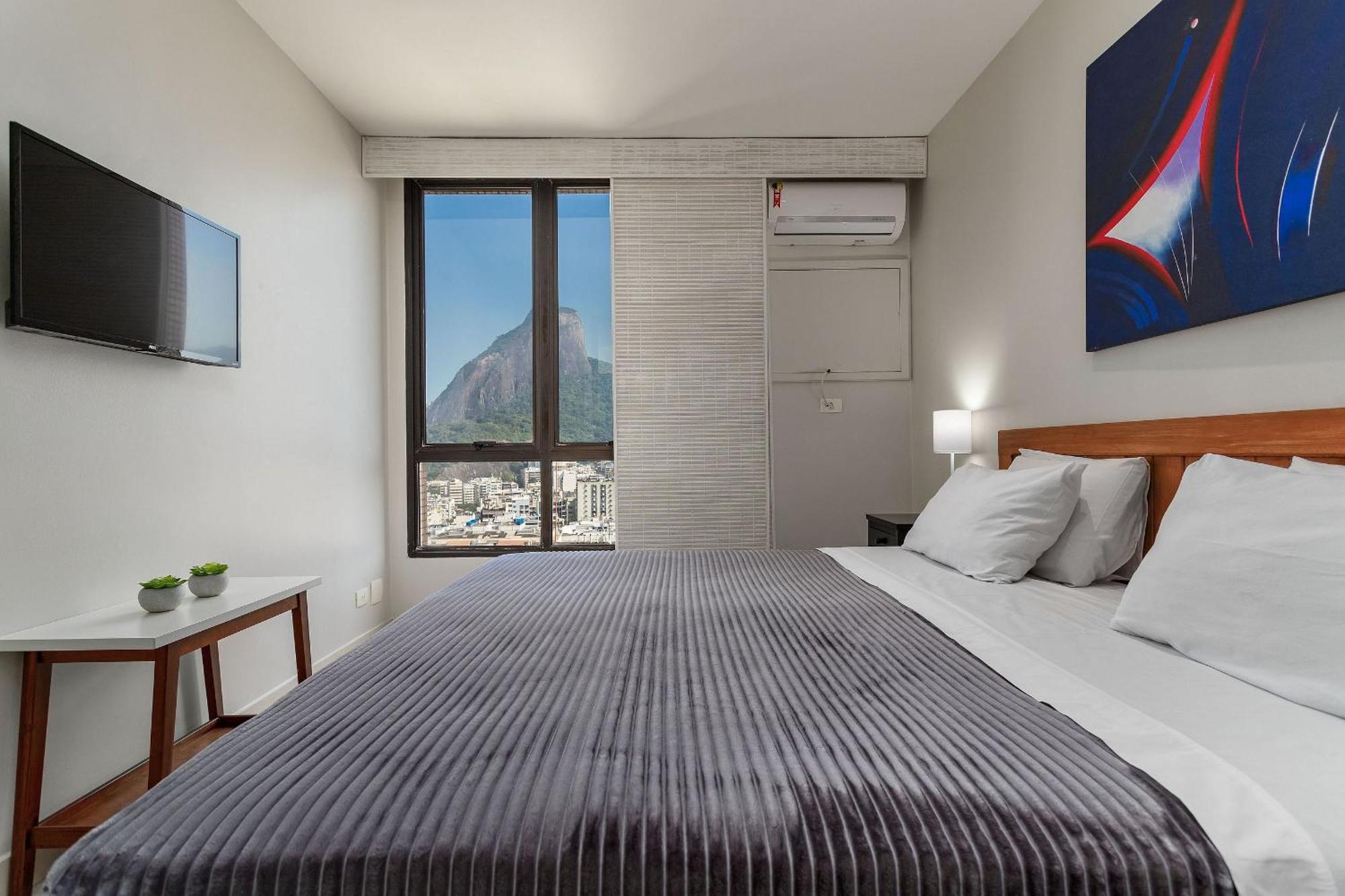 A 150 Metros Da Do Leblon Com Academia, Arrumacao Diaria, Vista Mar E Vista O Cristo Río de Janeiro
