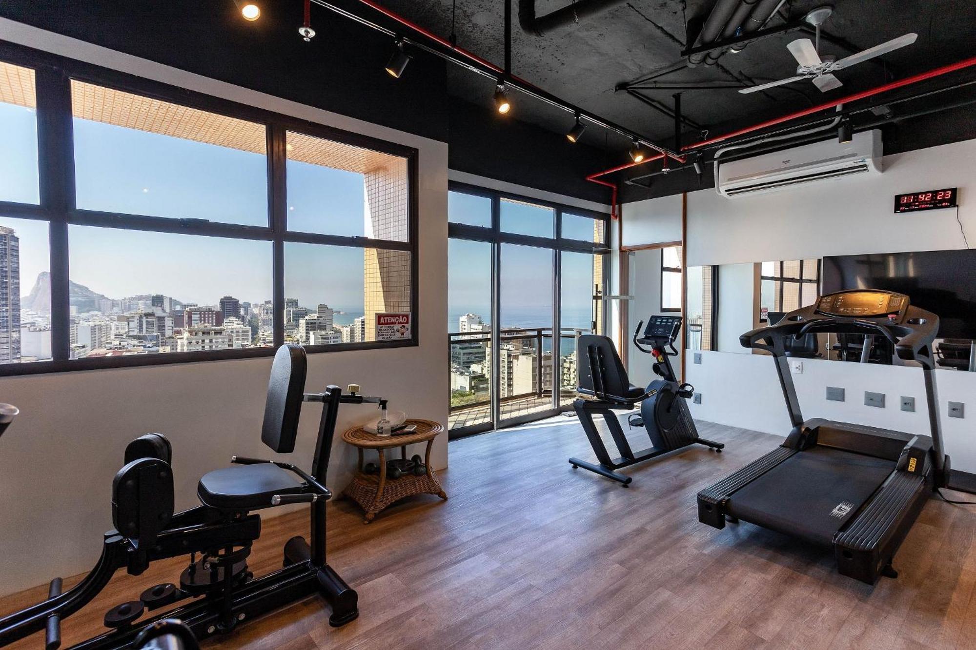 A 150 Metros Da Do Leblon Com Academia, Arrumacao Diaria, Vista Mar E Vista O Cristo Apartamento