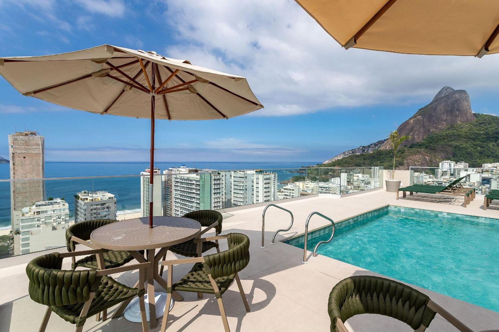 A 150 Metros Da Do Leblon Com Academia, Arrumacao Diaria, Vista Mar E Vista O Cristo Apartamento Río de Janeiro